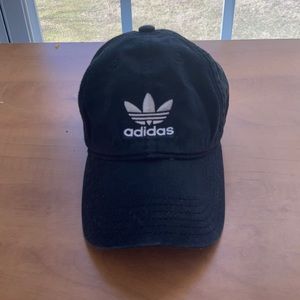 Black adidas hat